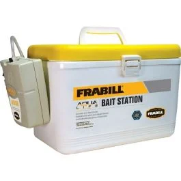 Frabill Bait Box W/Aerator - 8 Quart