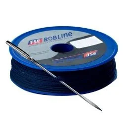 Robline Waxed Whipping Twine Kit - 0.8mm X 40m - Dark Navy Blue