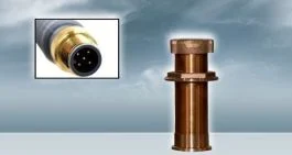 Furuno 235-Mslf Long Stem Bronze Nmea2000 Depth And Temp