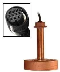Furuno 525t-Bsd Bronze Thru-Hull Transducer W/Temp, 600w (10-Pin)