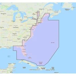 Furuno U.S. East Coast, Bahamas & Bermuda - Vector Charts & Standard Resolution Satellite Photos F/Bahamas - Unlock Code