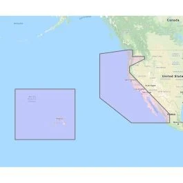 Furuno U.S. West Coast, Hawaii & Baja Mexico - Vector Chart, Standard Resolution Satellite Photos F/Baja Mexico - Unlock Code