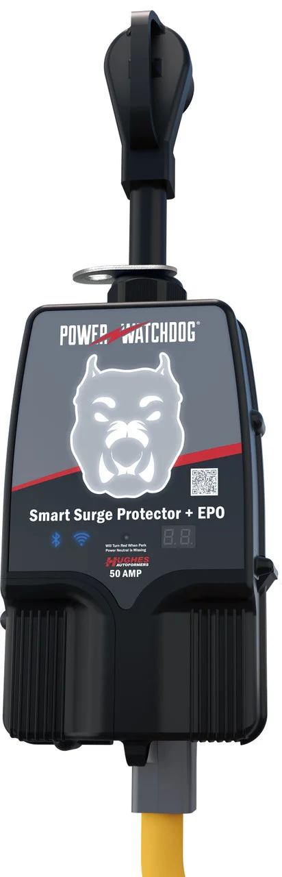 Hughes Autoformers Pwd50epow 50 Amp Wifi Surge Protector With Auto Shutoff - PWD50EPOW