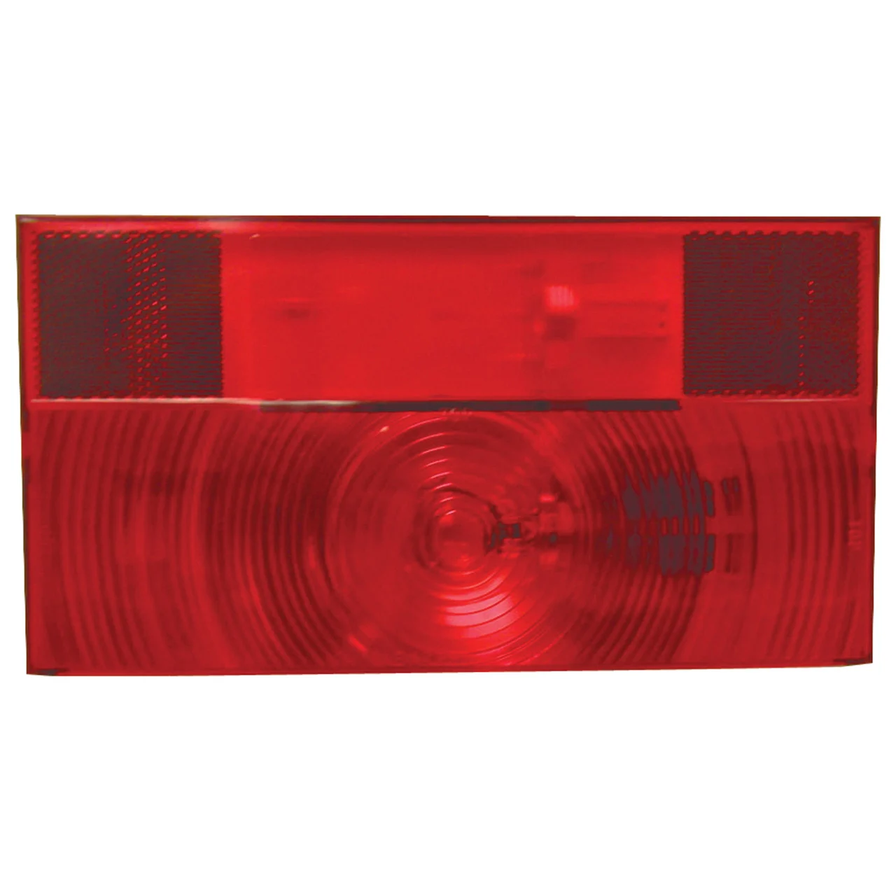 Peterson Manufacturing V25913-25 Stop, Turn, & Tail Light And License Light With Reflex - Replacement Lens For V25913 - V25913-25