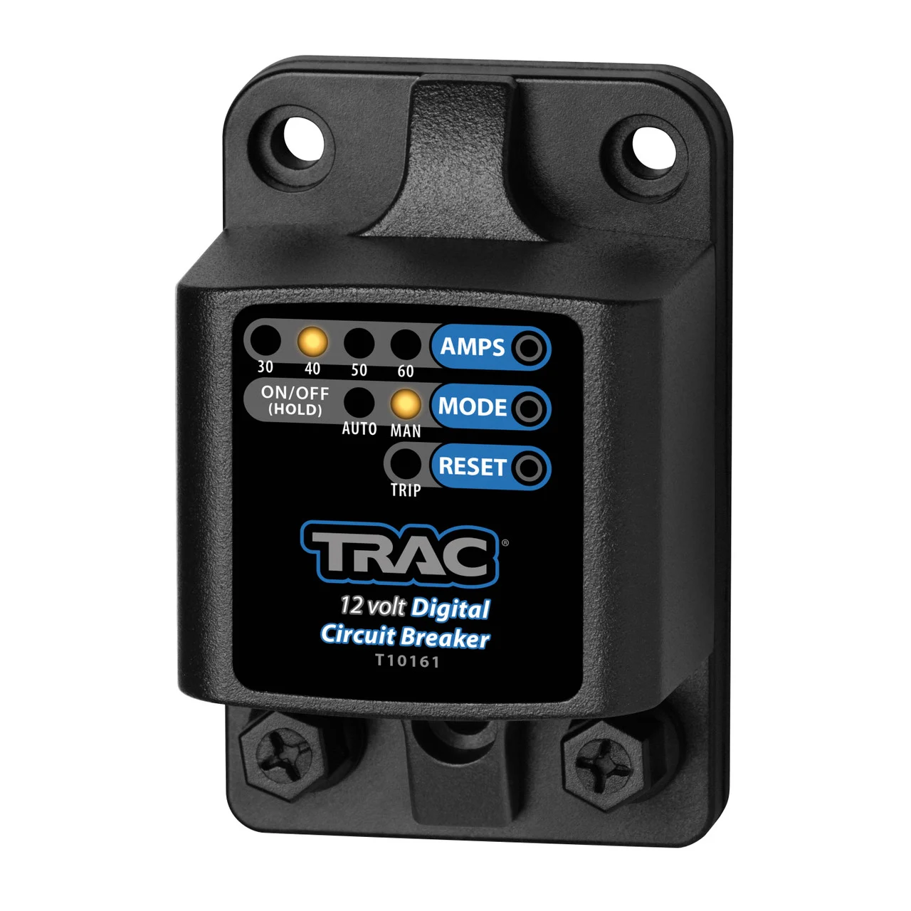 TRAC Outdoors T10161 12V Digital Circuit Breaker, 30-60 Amps - 69411