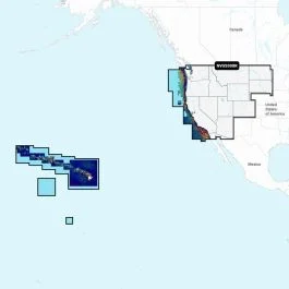 Garmin Navionics Vision+ Nvus008r U.S. West
