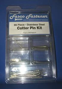 Fasco Cotter Pin Kit - Stainless Steel - 66 Piece, 144010