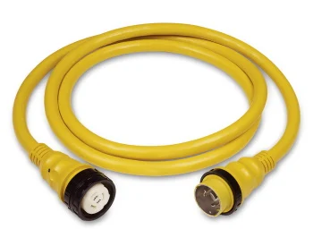 Marinco Shore "PowerCord Plus" Set - Molded - 125/250V - 50-Foot, 19338
