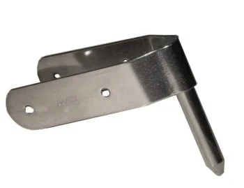 Racelite RL390 Dinghy Pintles - 3/8" Pin - Stainless Steel