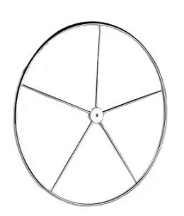 Edson Sailboat Destroyer Wheels - Stainless Steel