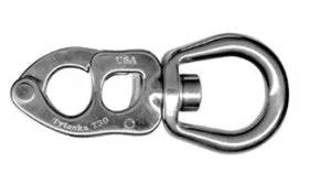 Tylaska Trigger Snap Shackles - Large Bail - Stainless Steel
