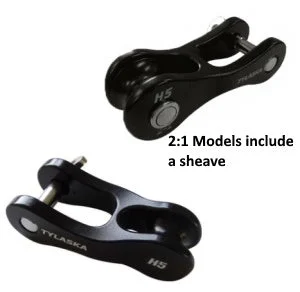Tylaska Halyard Shackles - Aluminum