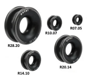 Antal Low Friction Rings - Aluminum