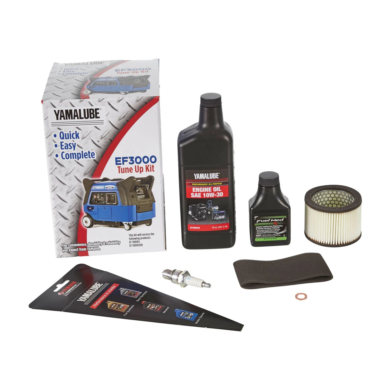 Yamaha LUB-EF300-KT-00 Yamalube Generator Tune-Up Kit - EF3000 - LUB-EF300-KT-00