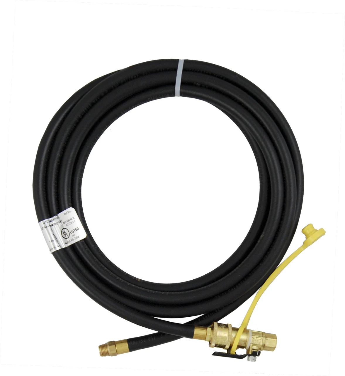Marshall Excelsior MER14TCQD-144P 12' Quick Connect LP Hose - MER14TCQD-144P