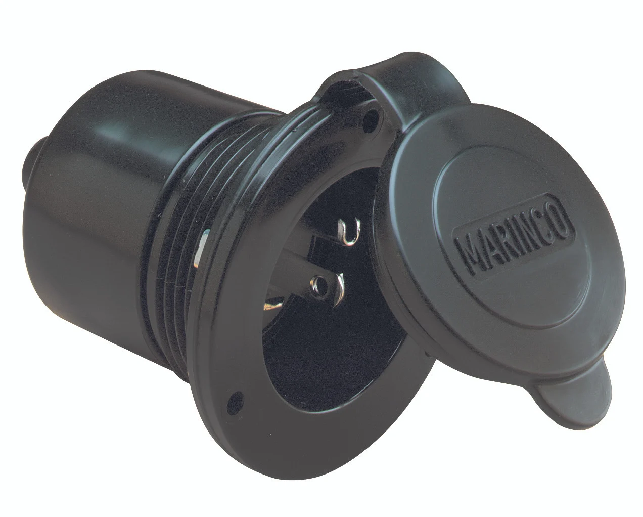 ParkPower by Marinco 150BBI.RV 125V RV Inlet - 15 Amp, Black - 150BBI.RV