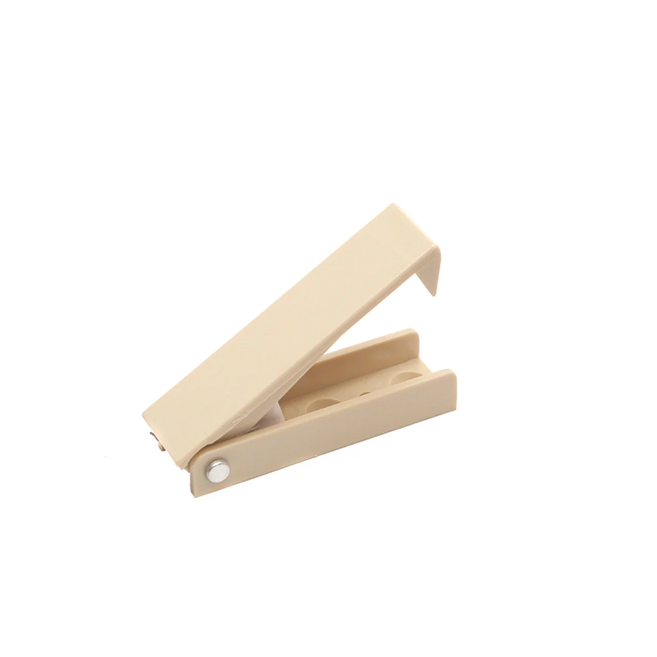 RV Designer E206 Squared Baggage Door Catch - Colonial White - E206