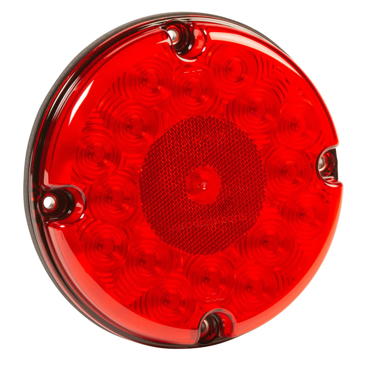 Grote 53422 Led Stop Tail Turn Light With Reflex - 7", Red - 53422