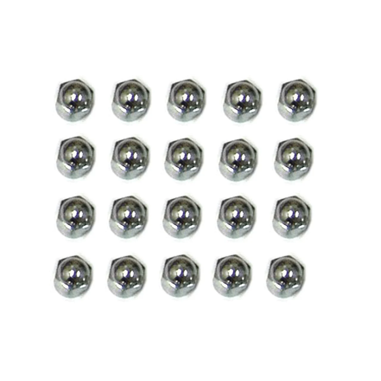 Wheel Masters Valve Cap, Nickel Plated - 20 Pack - 9023-20