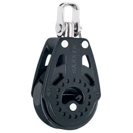 Harken 40mm Carbo Single Ratchet Block W/Swivel