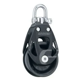 Harken 60mm Single Aluminum Element Block W/Swivel