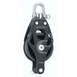 Harken 60mm Single Aluminum Element Block W/Swivel & Becket