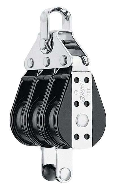Harken Big Triple Bullet Block w/Becket 125mm