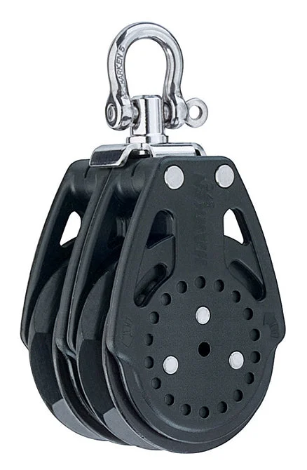Harken Ratchamatic Double Swivel Carbo Block - 57mm