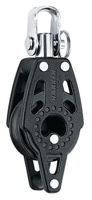 Harken Swivel Carbo Block w/Becket - 29mm