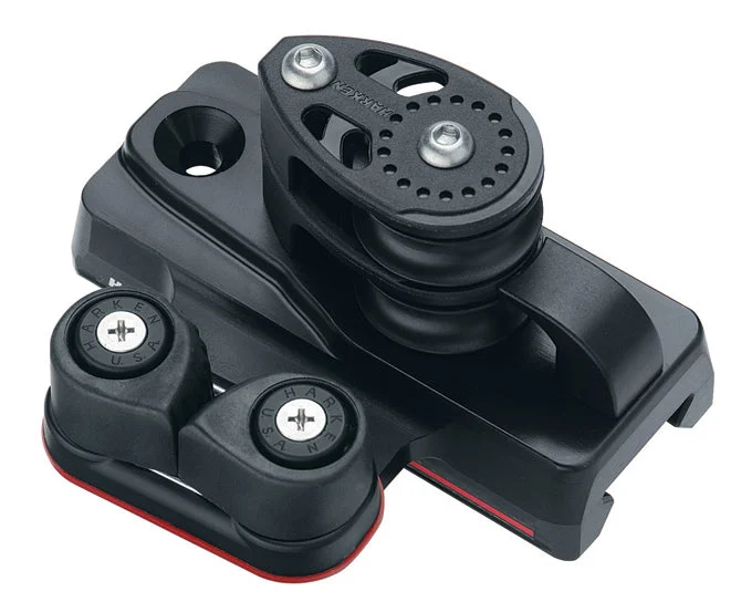 Harken End Control Double Sheave ESP Cam Cleat - 27mm, Set of 2