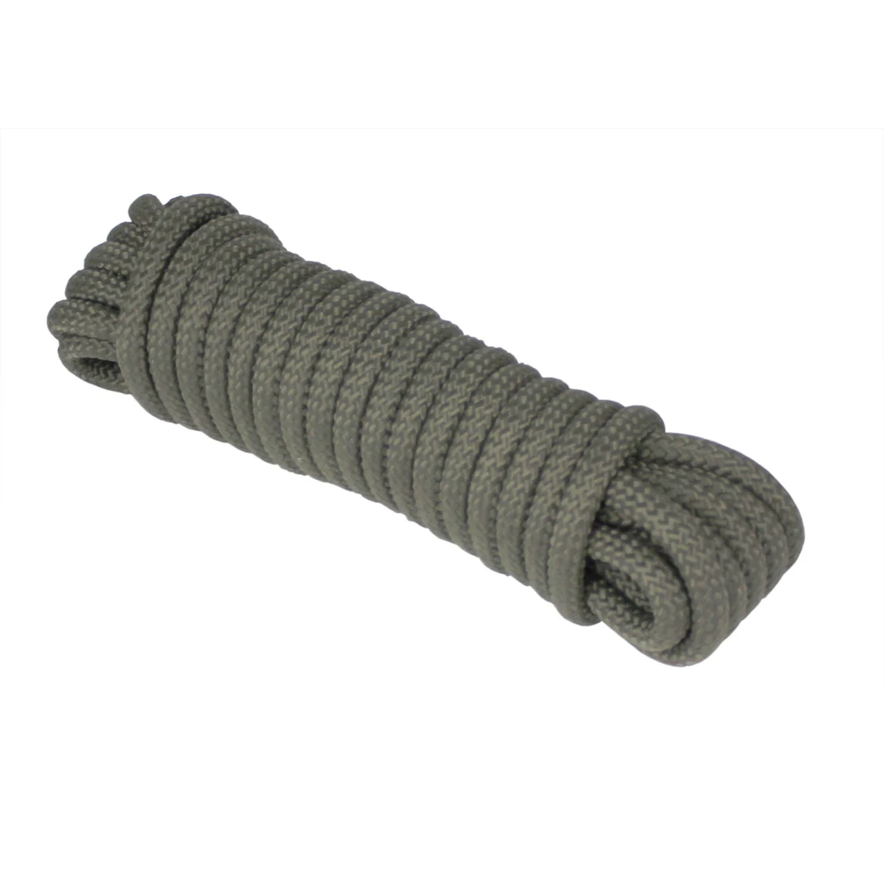 Extreme Max 3008.0421 16-Strand Diamond Braid Utility Rope - 3/8" x 50', OD Green - 3008.0421