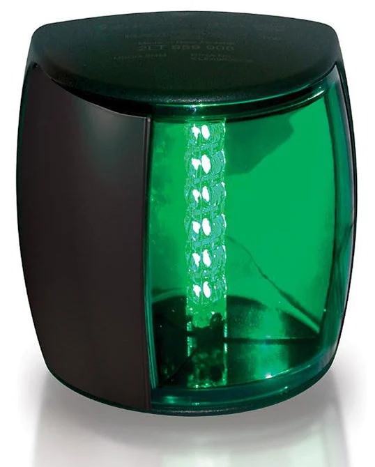 Hella 2 NM NaviLED PRO Starboard Navigation Light, Black
