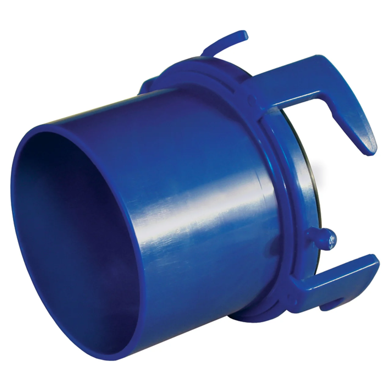 Prest-O-Fit 1-0004 Universal Sewer Hose Adapter - Blue - 1-0004