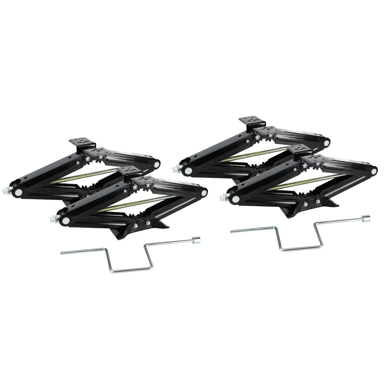 Quick Products QP-RVJ-S24-4PK RV Stabilizing and Leveling Scissor Jack, 5,000 lbs. Max, 24" - Set of 4 - QP-RVJ-S24-4PK