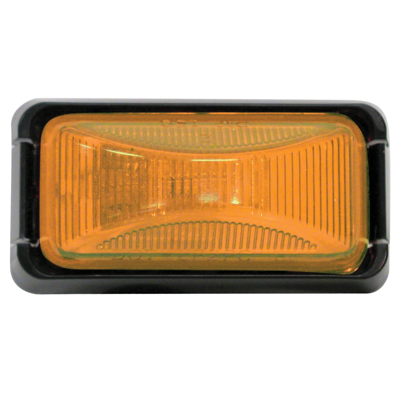Peterson E150BKA The 150 Series Sealed Clearance/Side Marker Light & Base - Amber, Black Base - E150BKA