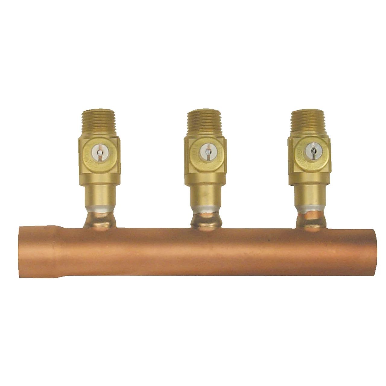Willow Springs CVP1005003 PEX Shut-Off Valve Headers 1" x 1/2" - 3 Loop - CVP1005003