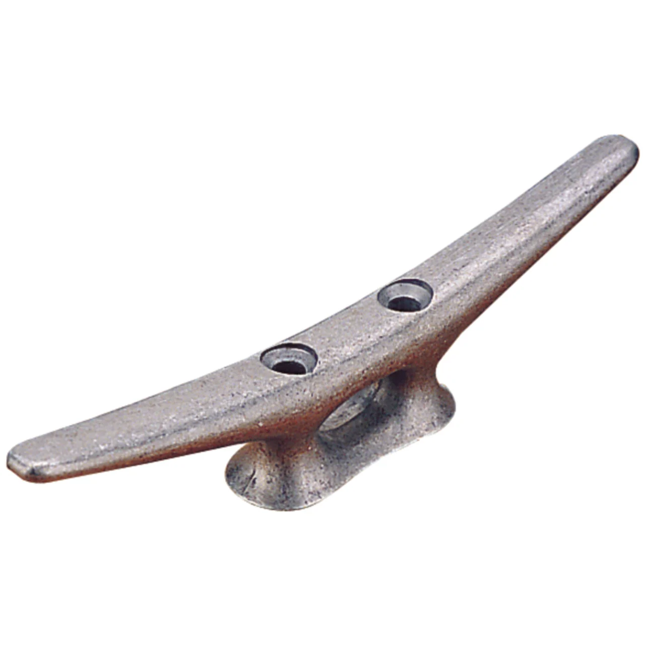 Sea-Dog 046108-1 Aluminum Flat Head Open Base Cleat - 8" - 046108-1
