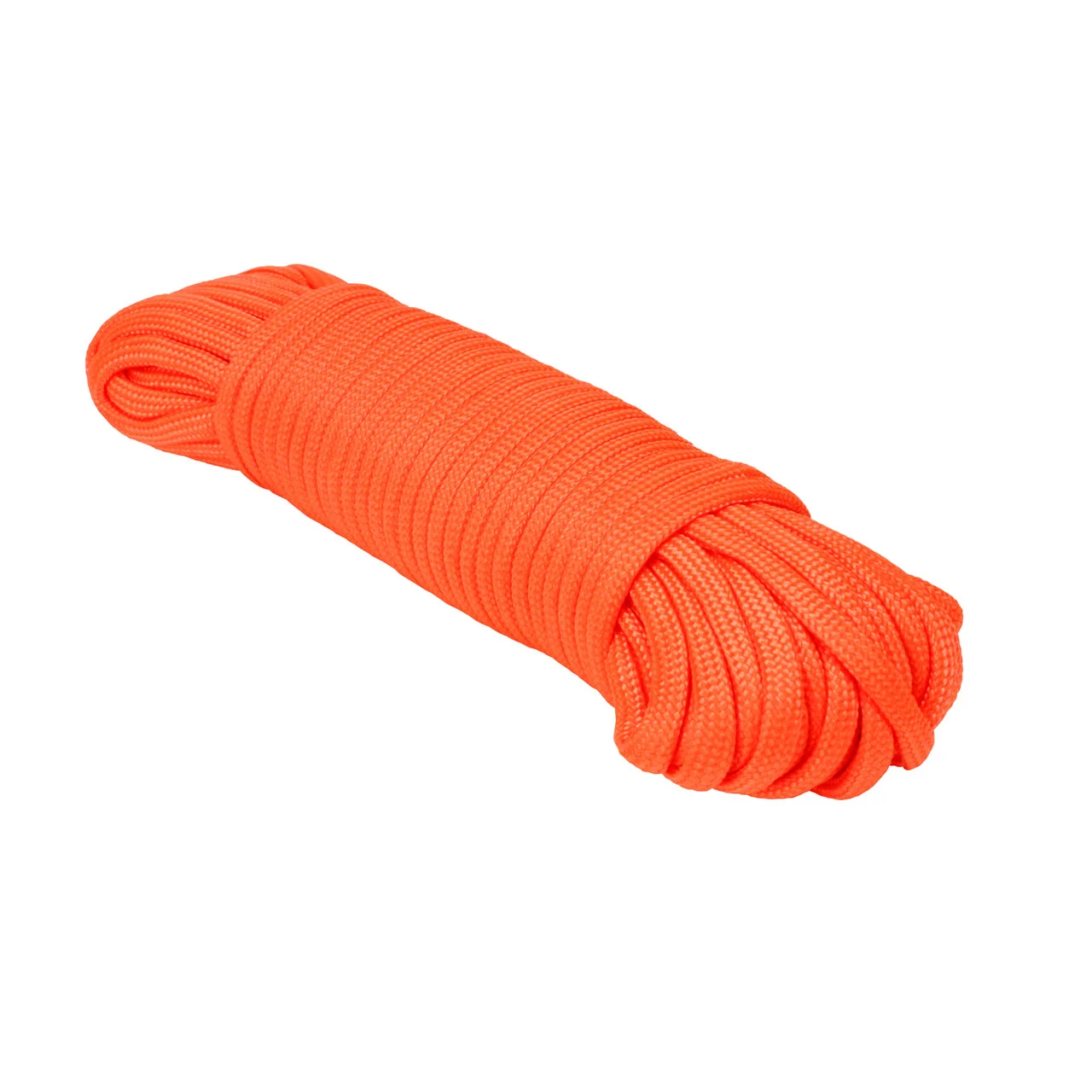 Extreme Max 3008.0487 Neon Orange Type III 550 Paracord Commercial Grade - 5/32" x 25' - 3008.0487