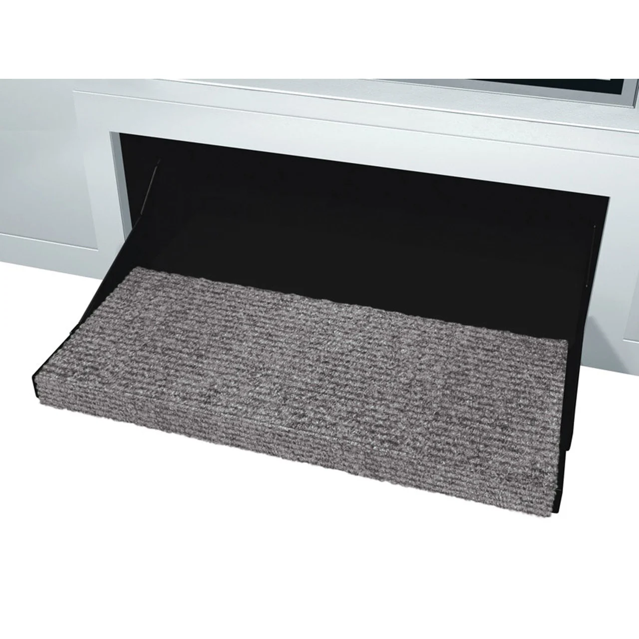 Prest-O-Fit 2-0353 OutRigger RV Step Rug - 23", Castle Gray - 2-0353