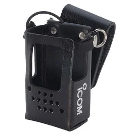 Icom Leather Case W/Swivel Belt Loop & D-Ring F/F52d, M85 & M85is