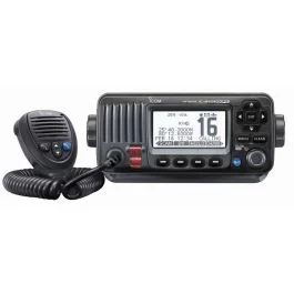 Icom Ic-M424g Fixed Mount Vhf W/Built-In Gps - Black