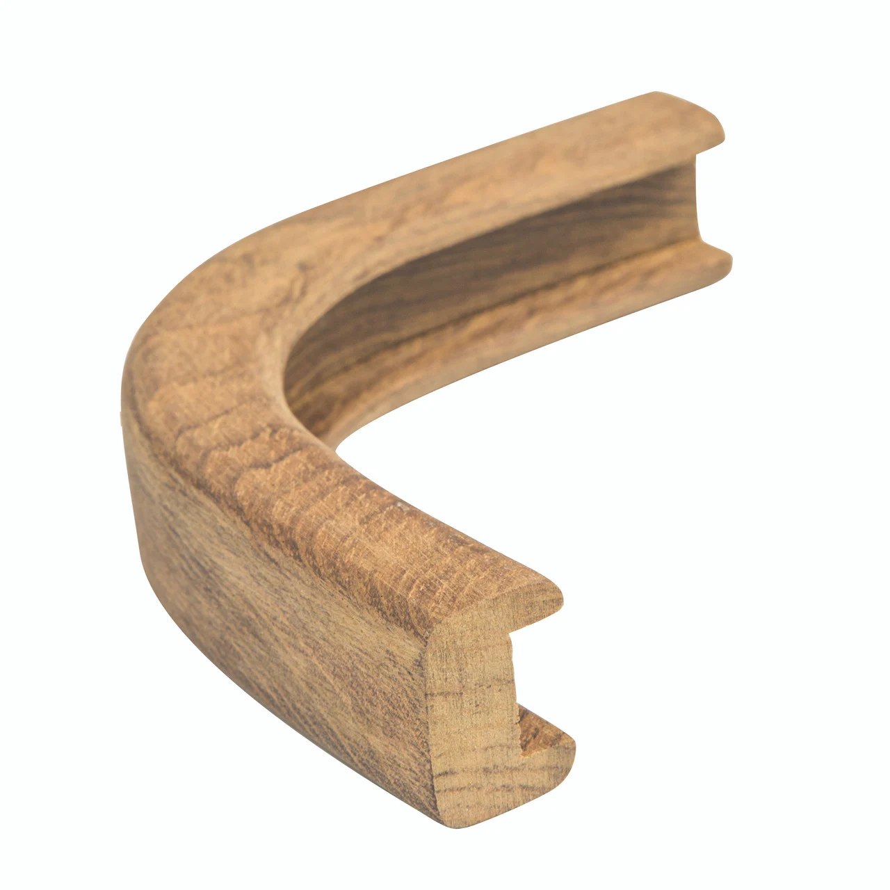 Whitecap 60823 Teak Bulkhead Molding - Outside Corner, 1/2" Track - 60823