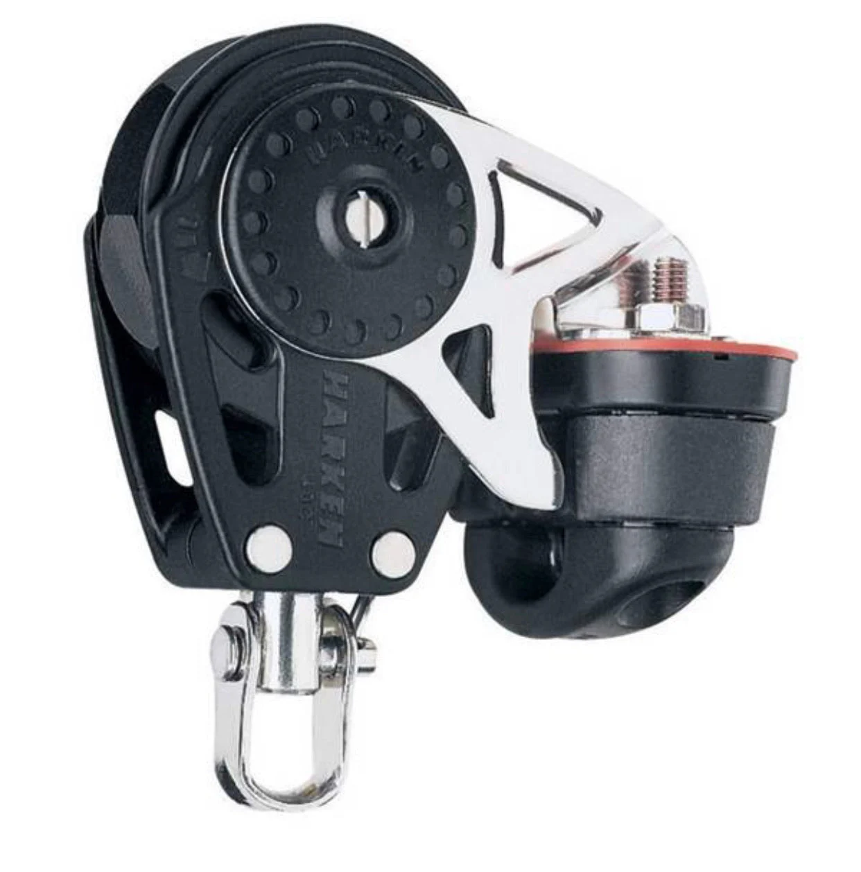 HARKEN 40 mm Carbo Ratchet Block - Swivel, Cam Cleat, 2610