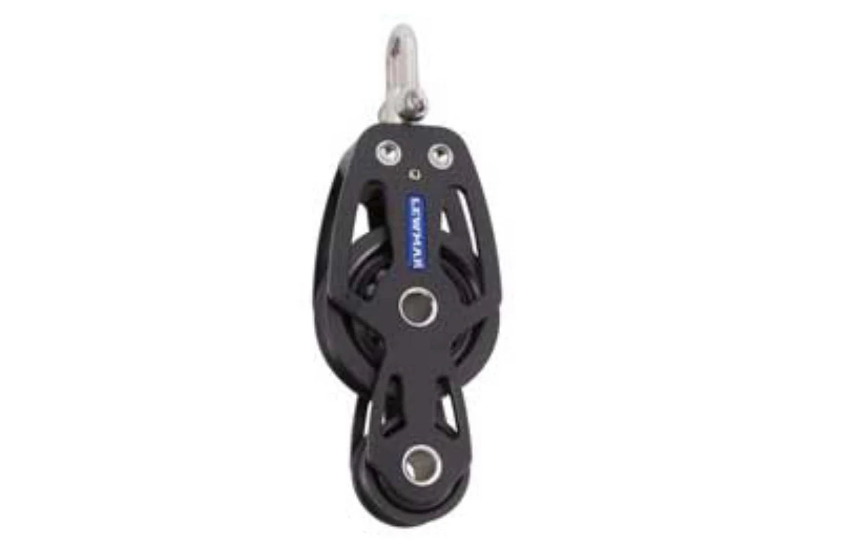LEWMAR 60mm HTX Fiddle Block - Swivel, 29196031
