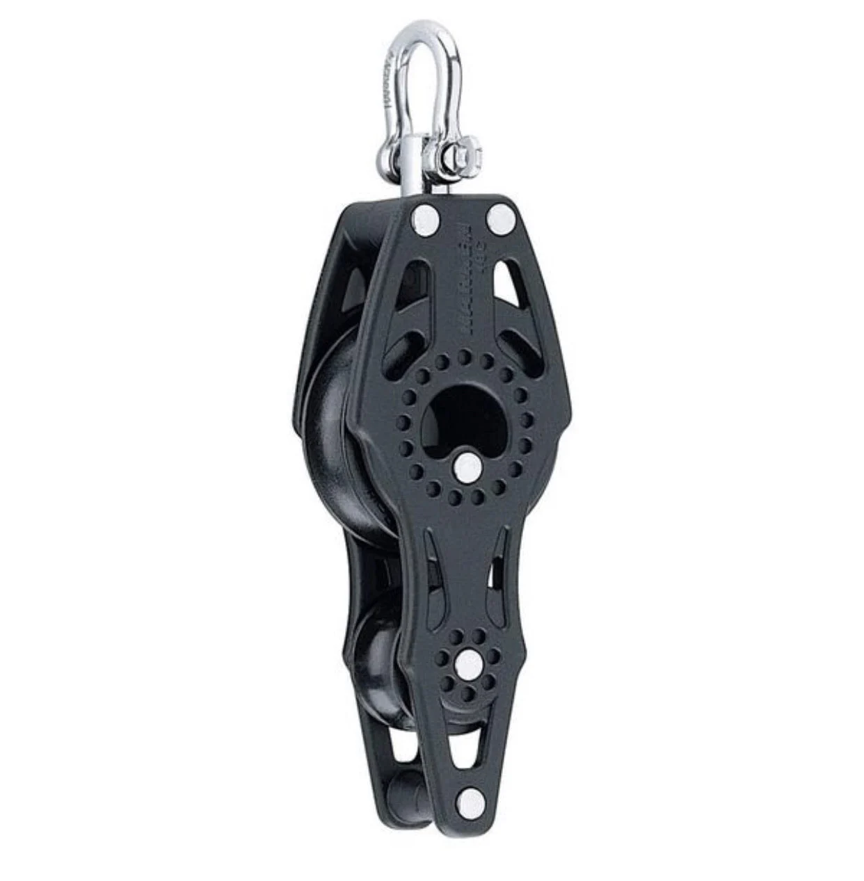 HARKEN 40 mm Carbo Fiddle Block - Swivel, Becket, 2656