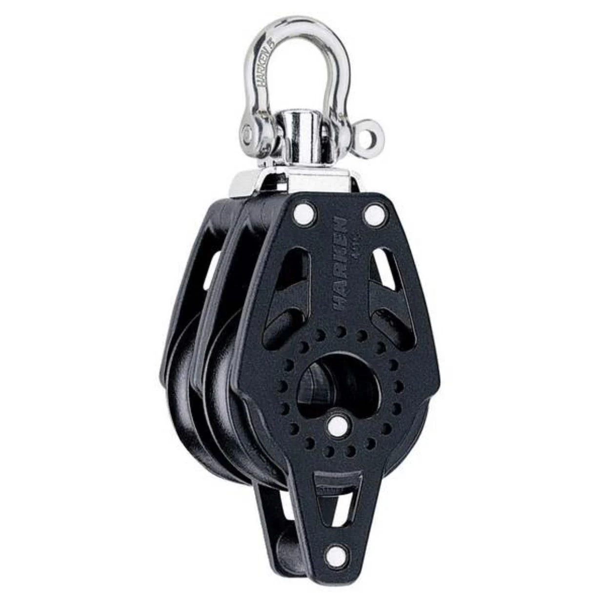 HARKEN 40 mm Double Carbo Block - Swivel, Becket, 2639
