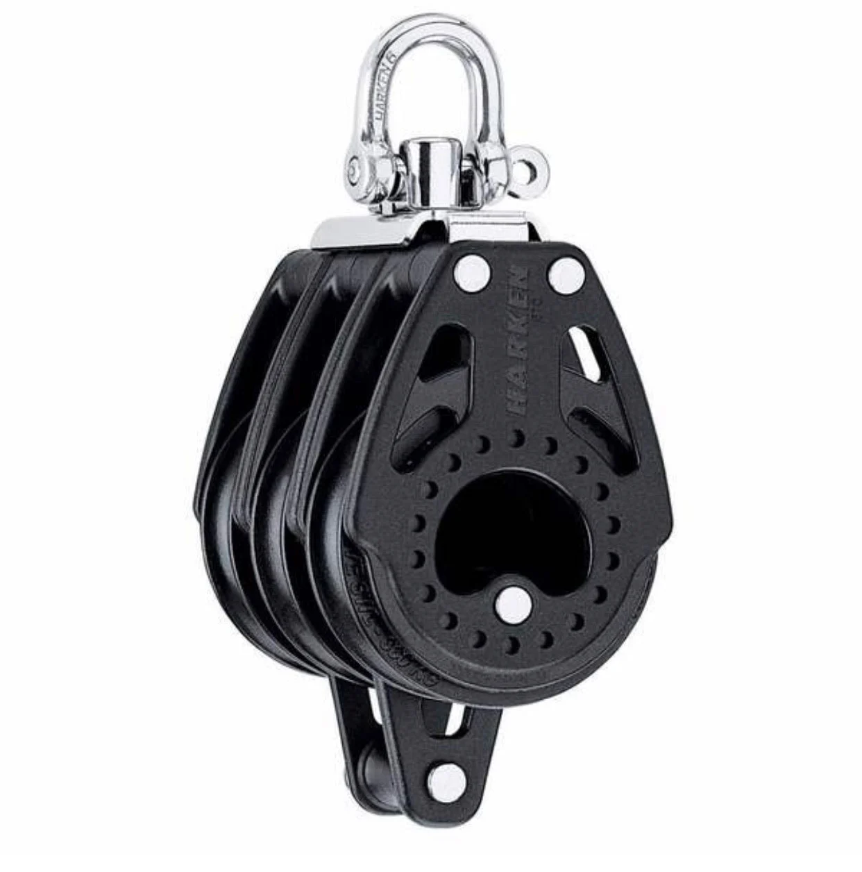 HARKEN 57 mm Triple Carbo Block - Swivel, Becket, 2605
