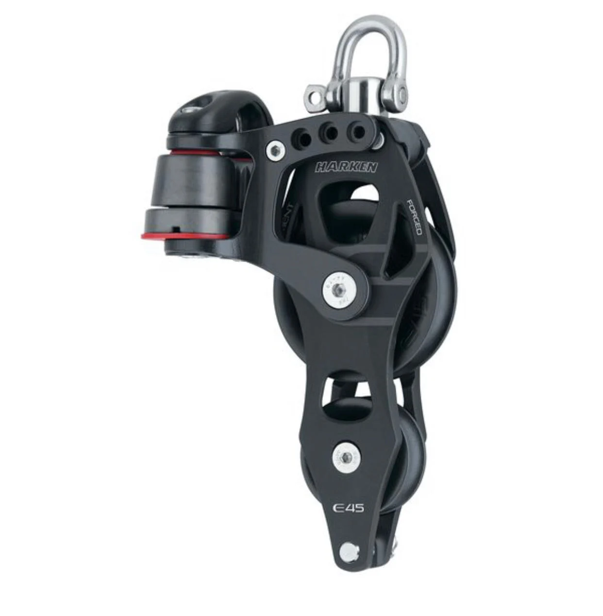 HARKEN 45 mm Element Fiddle Block with Cam Cleat and Becket, 6234