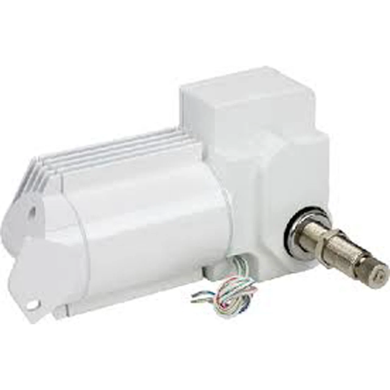 Sea-Dog 412228W-3 Heavy-Duty Waterproof Wiper Motor - 80° Sweep, 2.5" Shaft Length, White - 412228W-3