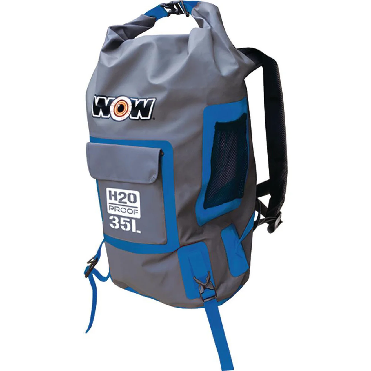 Wow Watersports 18-5110b Backpack H2o Proof Dry Bag - Blue - 18-5110B